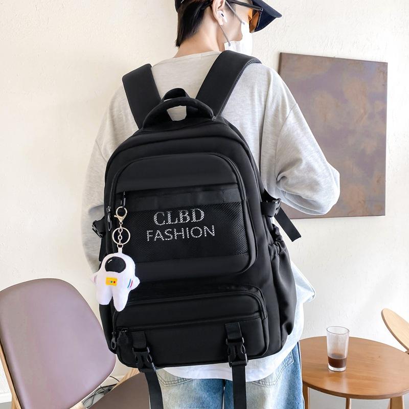 School bag for female junior high school students New large-capacity student backpack High school student backpack High value delivery