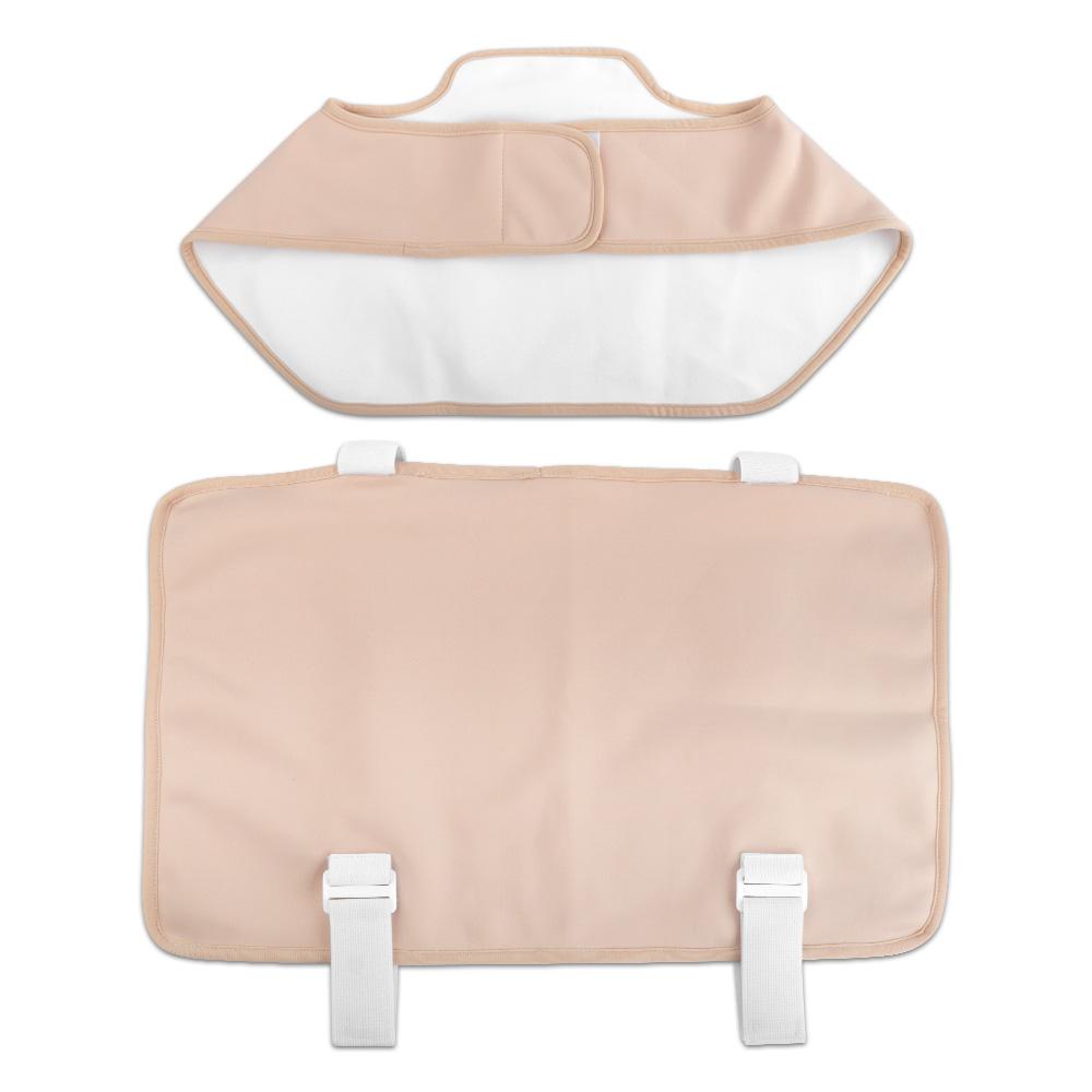 Castor Oil Wrap Kit Castoroil Pack Adjustable Castor Oil Self Conditioning Aid for Liver Abdomen Muscles To Improve Circulation