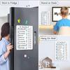 Chore Chart for Kids and Adults Sliding Morning Routine Chart Dry Erases Chore Chart Magnetic Checklist Board ADHD Tool