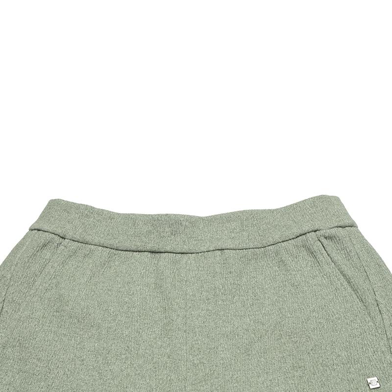 Fila White Minimalist Classic Versatile Trendy Casual Pants Women Bottoms Green F11W543607FLG