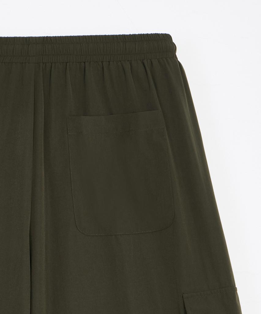 GLW Nylon Bermuda Cargo Pants Khaki