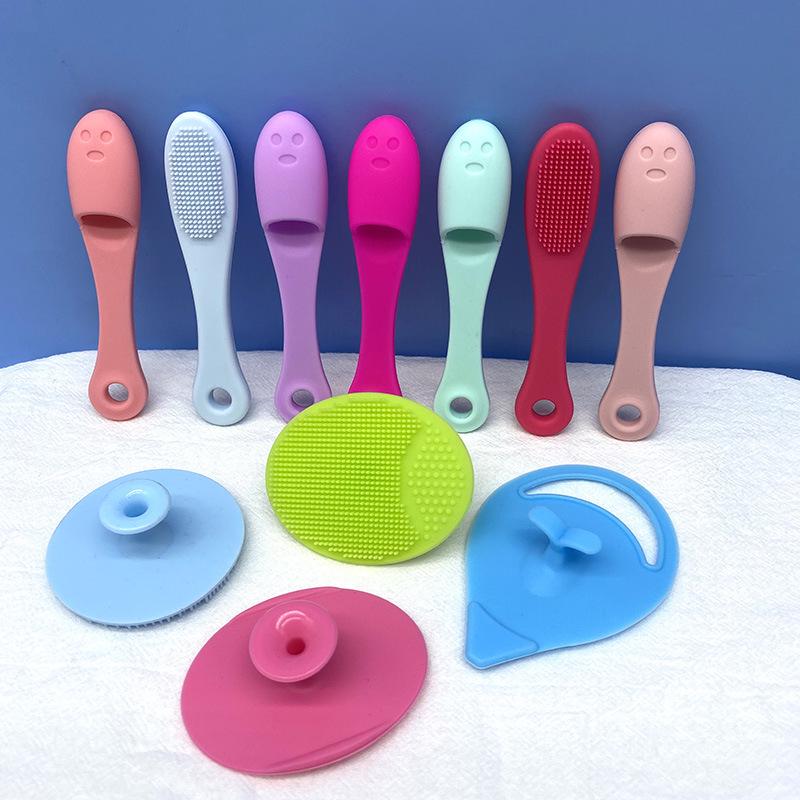 Silicone Nose & Pet Toothbrush: Blackhead, Acne & Face Finger Brush