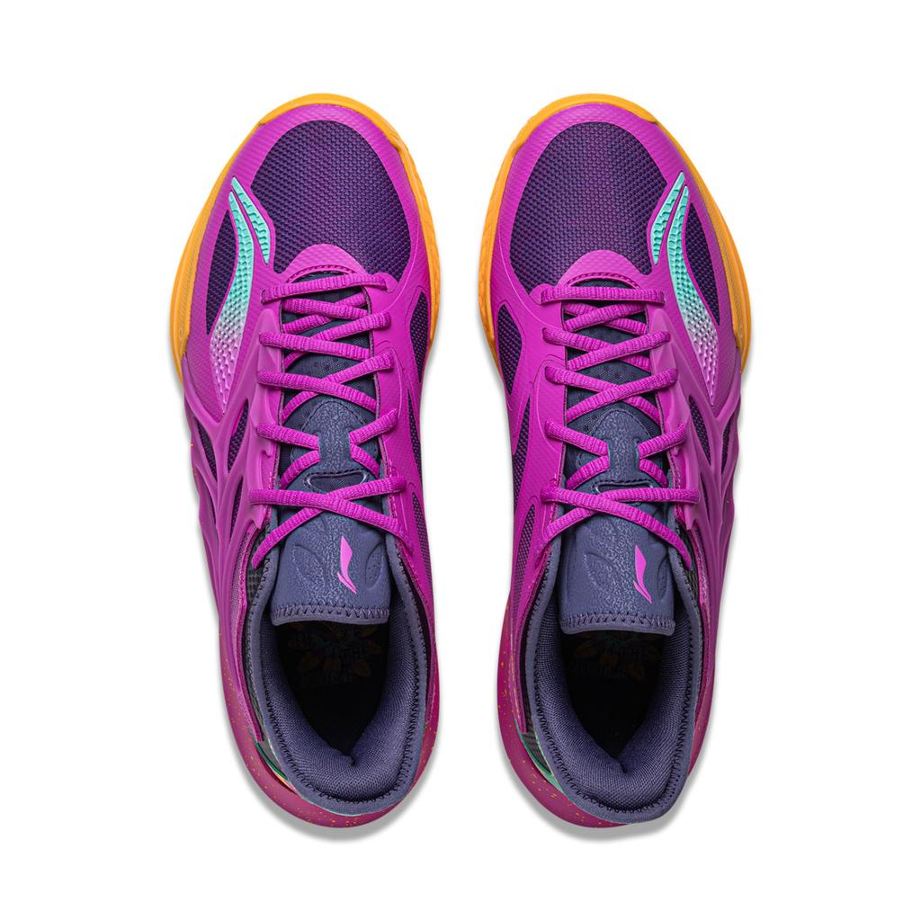 Li Ning Speed 12 Cushioning Slip Resistant Abrasion Resistant Breathable Rebound Grip Low Top Basketball Shoes Men's ABAV069-5