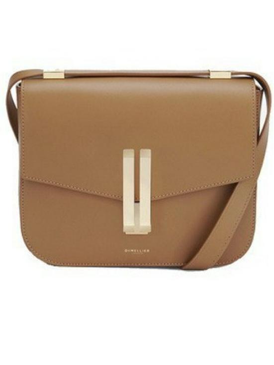 

France D Brand Kate Middleton Style Genuine Leather Women s Tofu Niche Shoulder/Crossbody Bag
