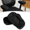 2pcs Elastic Nonslip Armrest Covers Heighten Sponge Velvet Arm Cover Washable Chair Slipcover for Elbows and Forearms Support