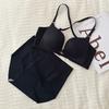 Wear more strategies, underwear women's small breasts gather front buckle type seamless adjustment type large U-shaped beautiful back sexy bra cover