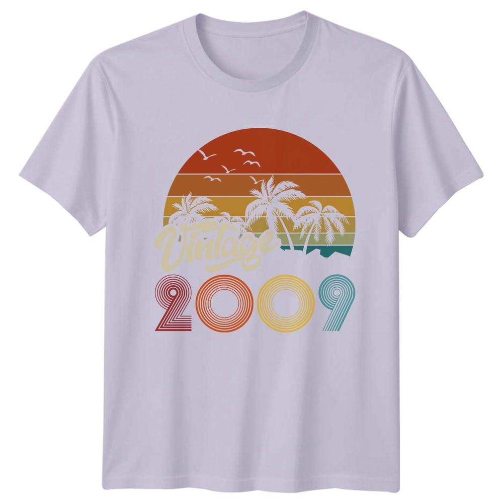 17th Birthday TShirt Vintage 2009 Birthday Party Gift Retro Tee For Unisex Unisex