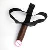 Men Strap On Dildo Panties Wearable Hollow Penis Lengthen Sleeve Strapon Dildo Pants Harness Belt for Man Sex Toys For Woman Gay