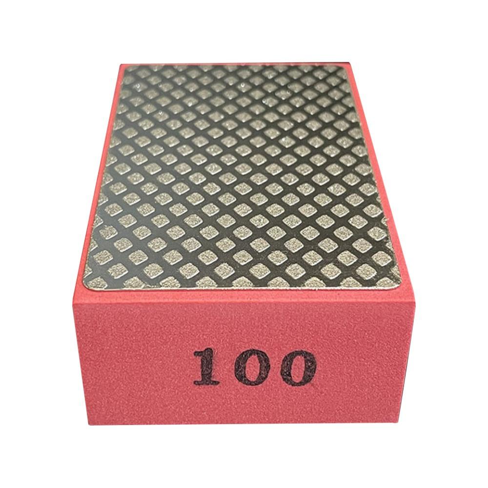 60/100/200/400 Grit Diamond Hand Polishing Pads 95x58mm Stone Marble Ceramic Polishing Pads