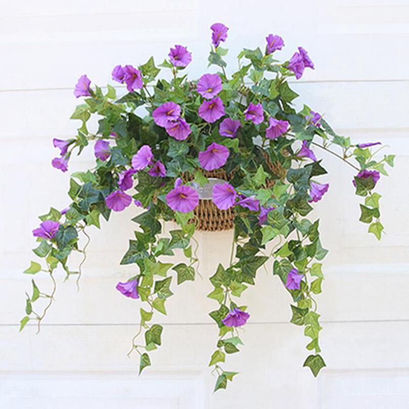 

65cm Artificial Silk Morning Glory Fake Flower High Quality For Wedding Home Party DIY Table Decoration Bulk 1pcs