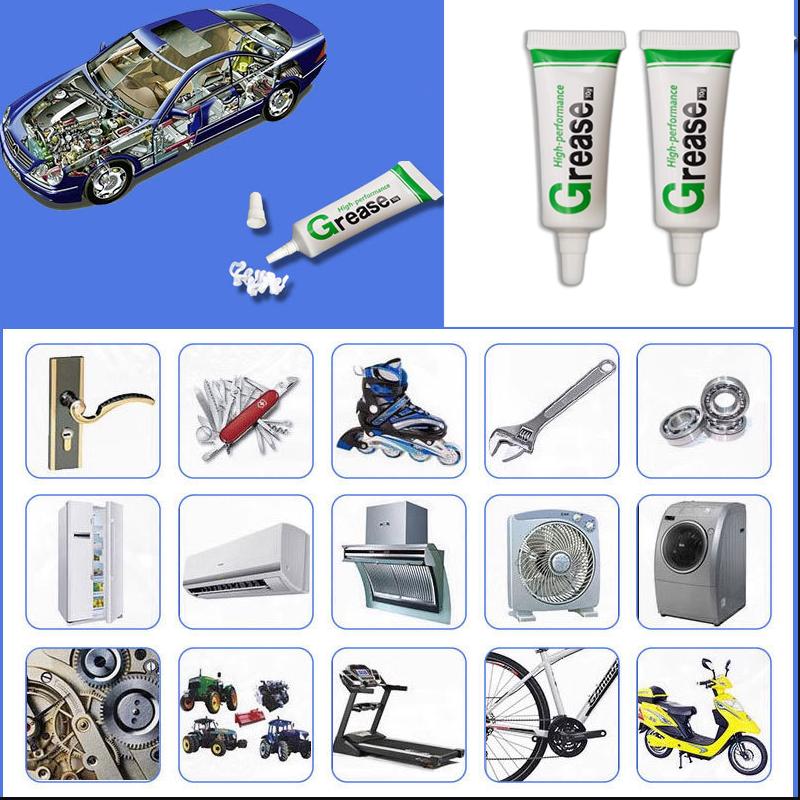Vodotěsný silikonový mazací tuk Lithiový olej Vysokonapěťový izolační tuk Brzdový lodní tuk pro zapalovací svíčky Ložisko auta