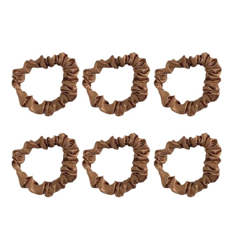 Elegant Hair Tie Elastic Scrunchies Ruched French Hair Rings for Elegant Updos Suitable for Long Hair Stretchy Hair Tie