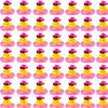 48Pcs Rubber Duck Cowboy Mini Yellow Duckies Ducks Toys With Cowboy Hat Sunglasses For Summer Birthday Gift Party Favor