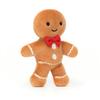 JELLYCAT Fun Food Series Fool Gingerbread Man Cute Fun Doll Plush Doll 10cm High