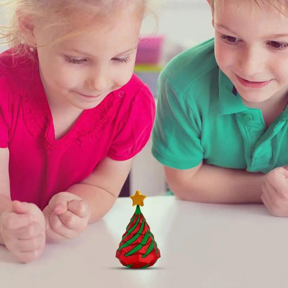 Shuttle Model 3D Spiral Cone Fidget Toy Detachable Pyramid Ornament  Home Decoration