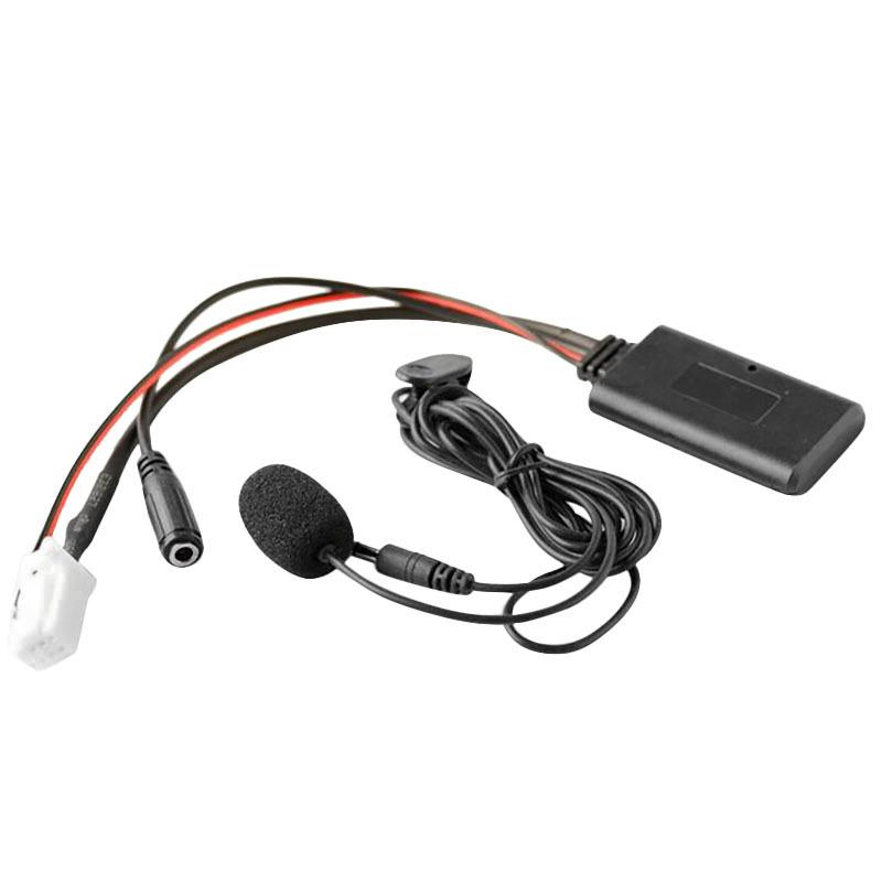 AEA7-Car Bluetooth 5.0 Aux Input Audio Cable Microphone Handsfree Adapter 8Pin Plug For Nissan Sylphy Tiida Qashqai Geniss