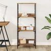 Bookshelf Artisan Oak 50 X 33 X 117.5 Cm Particleboard