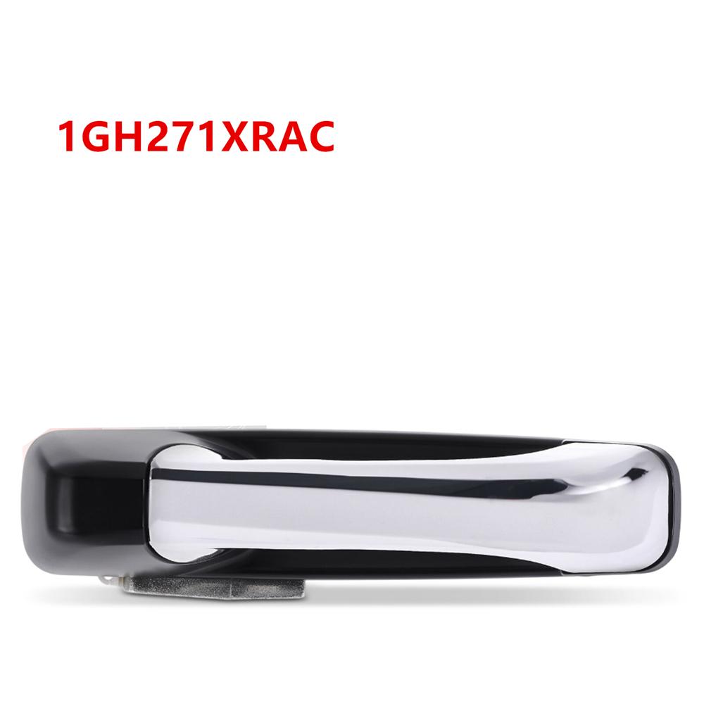 Rear Left Upgraded Metal Exterior Door Handle for Ram 1500 2500 Dodge