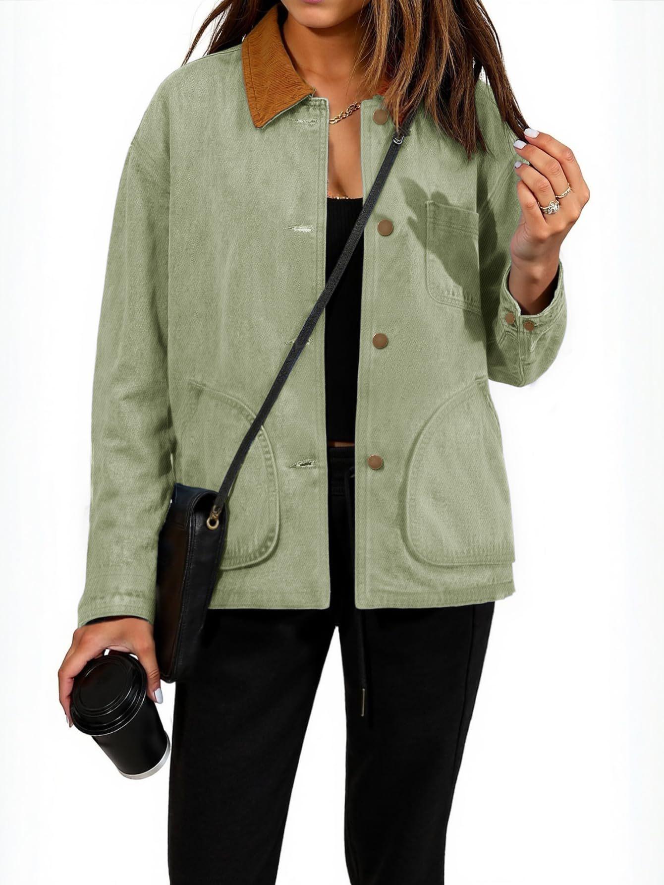 

2026 Women s Spring/Autumn Short Denim Jacket: European Style Fashion Large