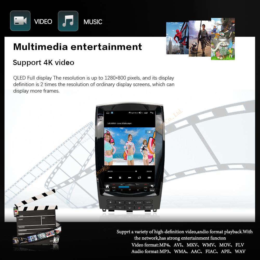 12.1 "Android12 For Infiniti QX50 EX25 EX35 EX37 2008-2019 GPS Navigation 8Core CarPlay 4G 360Camera Car Multimedia Video Player