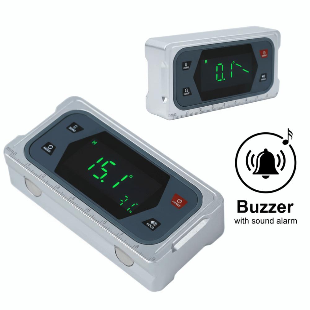 V Groove Base Digital Protractor Magnetic Base Digital Inclinometer Double Axes Gauge Building