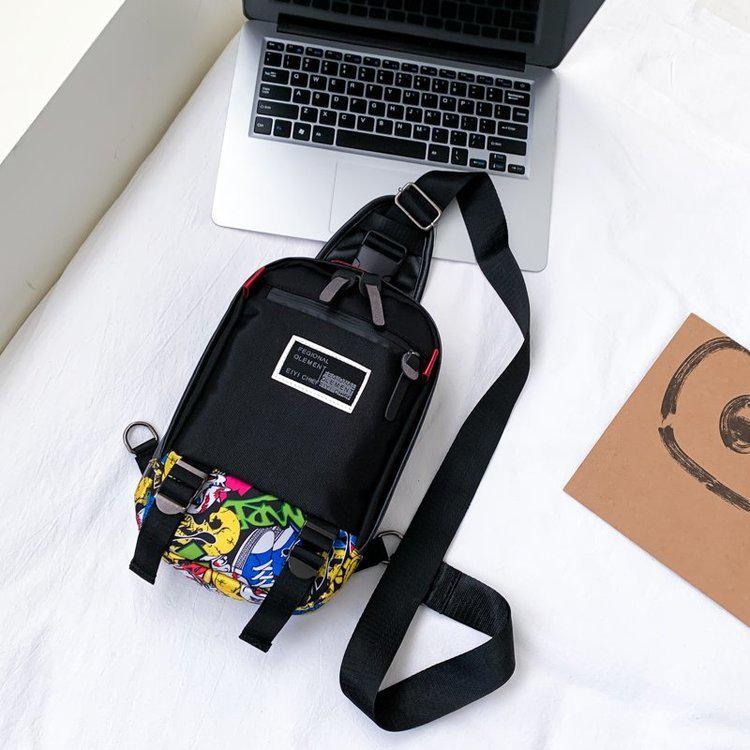 

Мужская нагрудная сумка кроссбоди - Повседневная, Универсальная, Модная, Многофункциональная для Спорта, Бизнеса и Путешествий