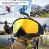 Motorcykelglasögon Vindtäta Cykelglasögon Anti-Fog Skyddsglasögon UV-skydd för Vinter Utomhus Sporttillbehör