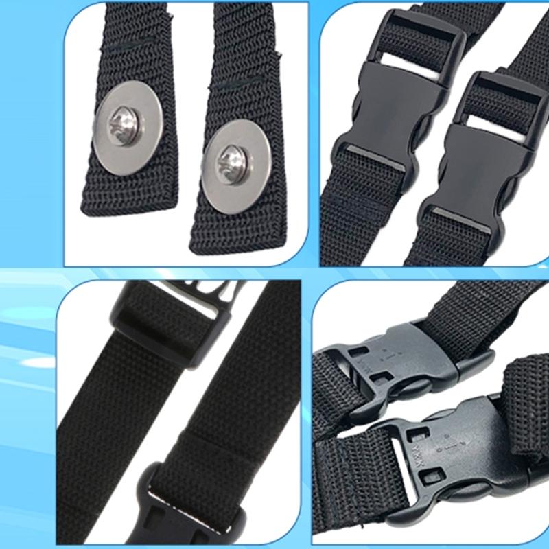 Nylon Kayak Boats Replacement Center Consoles Lid Strap Hatches Lid Mount Fixing Webbing Rope Quickly Release Moving Strap