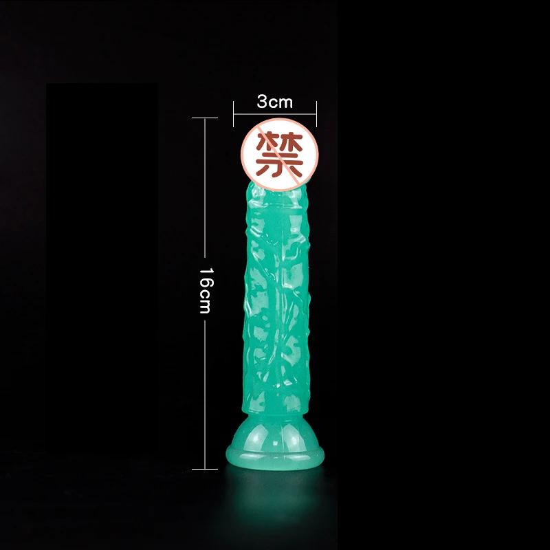 Luminous Simulation Dildo Realistic Penis For Women with Suction Cup XL Thick Couple Erotic Sex Anal Adult Toys for Men Toy