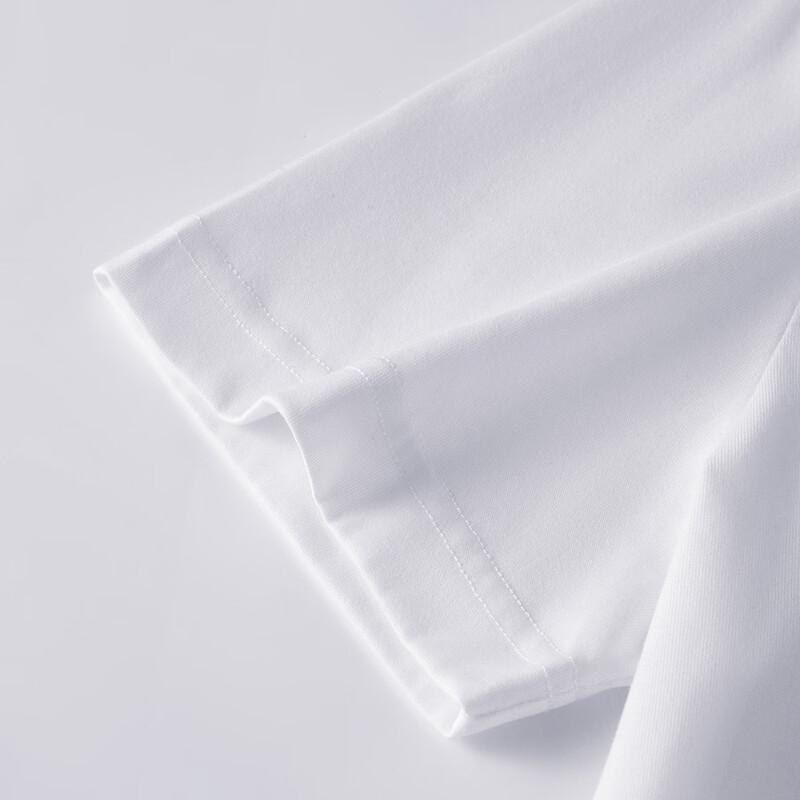 MONTAGUT Men's Cotton Blend Embroidered Round Neck Short Sleeve T-Shirt