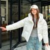 Down Cotton Jacket Women's 2025 Winter New Korean Version of Hooded Thickened Warm Puff Short Bread Jacket