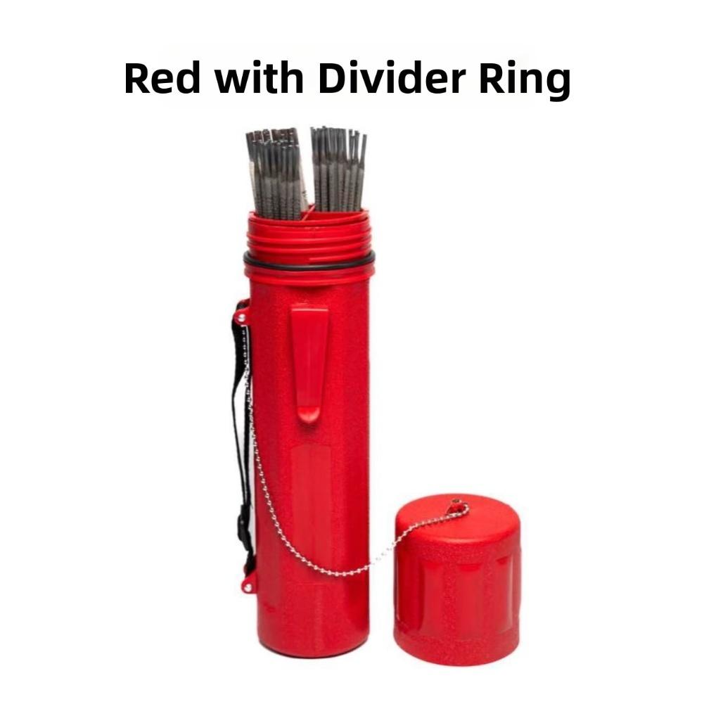 1Pcs Portable Welding Rod Storage Box Welding Rod Storage Tube Container Plastic Moisture-proof Electrode Holder 4.5kg Capacity