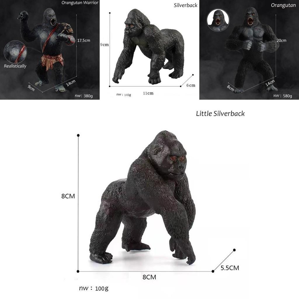 King Kong Gorilla Model Figure Skull Island Toy Adorned With Realistic Details For Kids And Adults