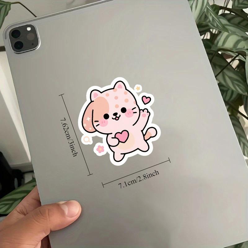 The Rabbit's 24 Hours | Its Little Emotional Diary Hidden In Stickers Durable for Laptop, Car, Luggage, Skateboard