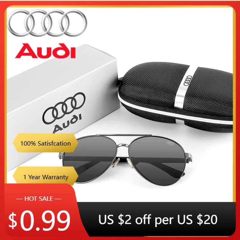 2026 Hub Caps Hot New 2025 For Audi Auto Audi Logo Sunglasses Sun UV Protection Outdoor Driving Goggles For Audi Sline S3 S4 S5 S6