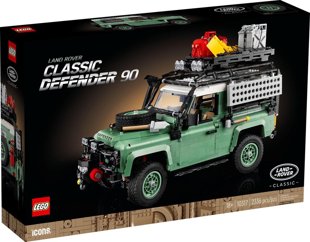 LEGO Icons 10317 Land Rover Clássico Defender 90