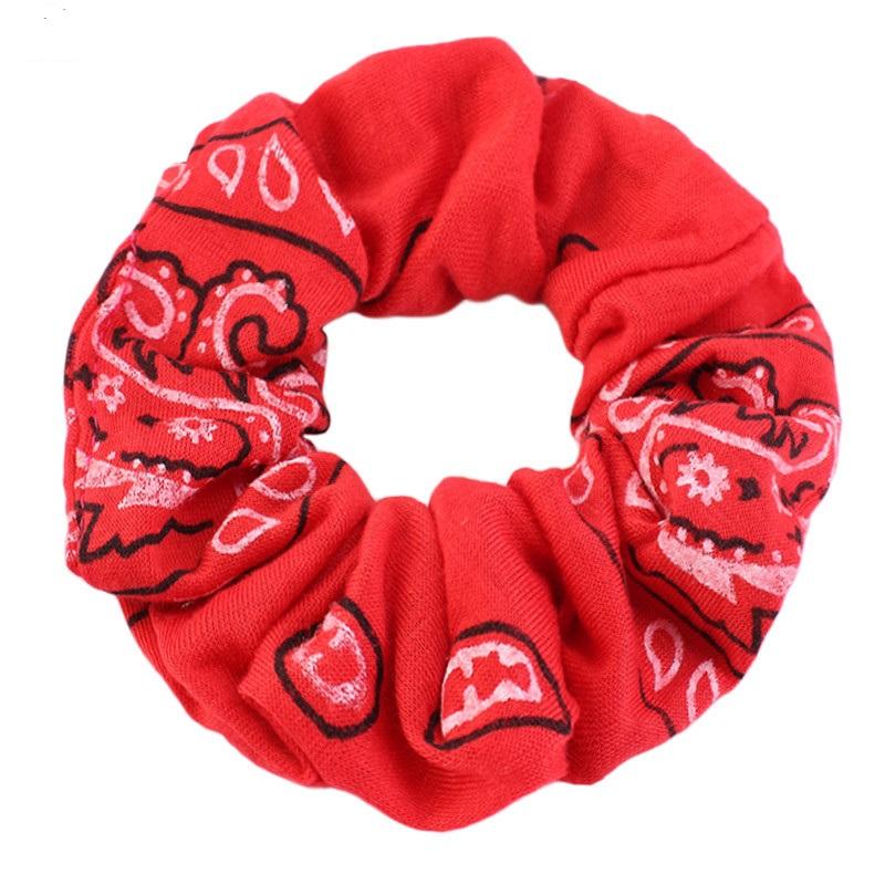 2pcs/6pcs Soft Diam 11cm Hair Scrunchies Cotton Elastic Hair Band Women Girls Ponytail Holder  Hair Accessories for Women