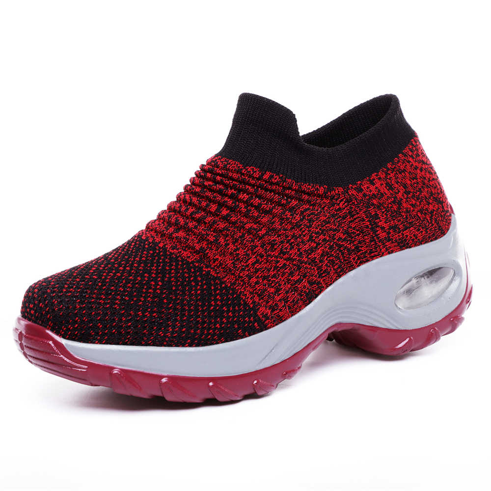 Fashion Knit Number 40 Women's Low Sole Sneakers Mules Boots Blue Running Shoes Running Sports Small Price Famous Second Hand