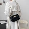 Fashionable Women's Crossbody Bag Trendy Korean Style Chic Small Square Handbag