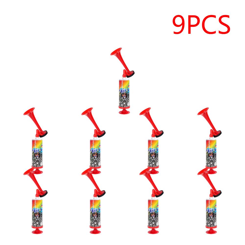 10-1Pcs Handheld Air Horn Portable Air Pump Horn Party Accessories Security Emergency Air Horns For Football Sport Event Birthda