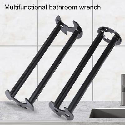 1/2Pcs Multifunctional Basin Wrench Sink Wrench Set 360-Degree Rotation Portable Reusable Universal Under-Sink Plumbers Wrench