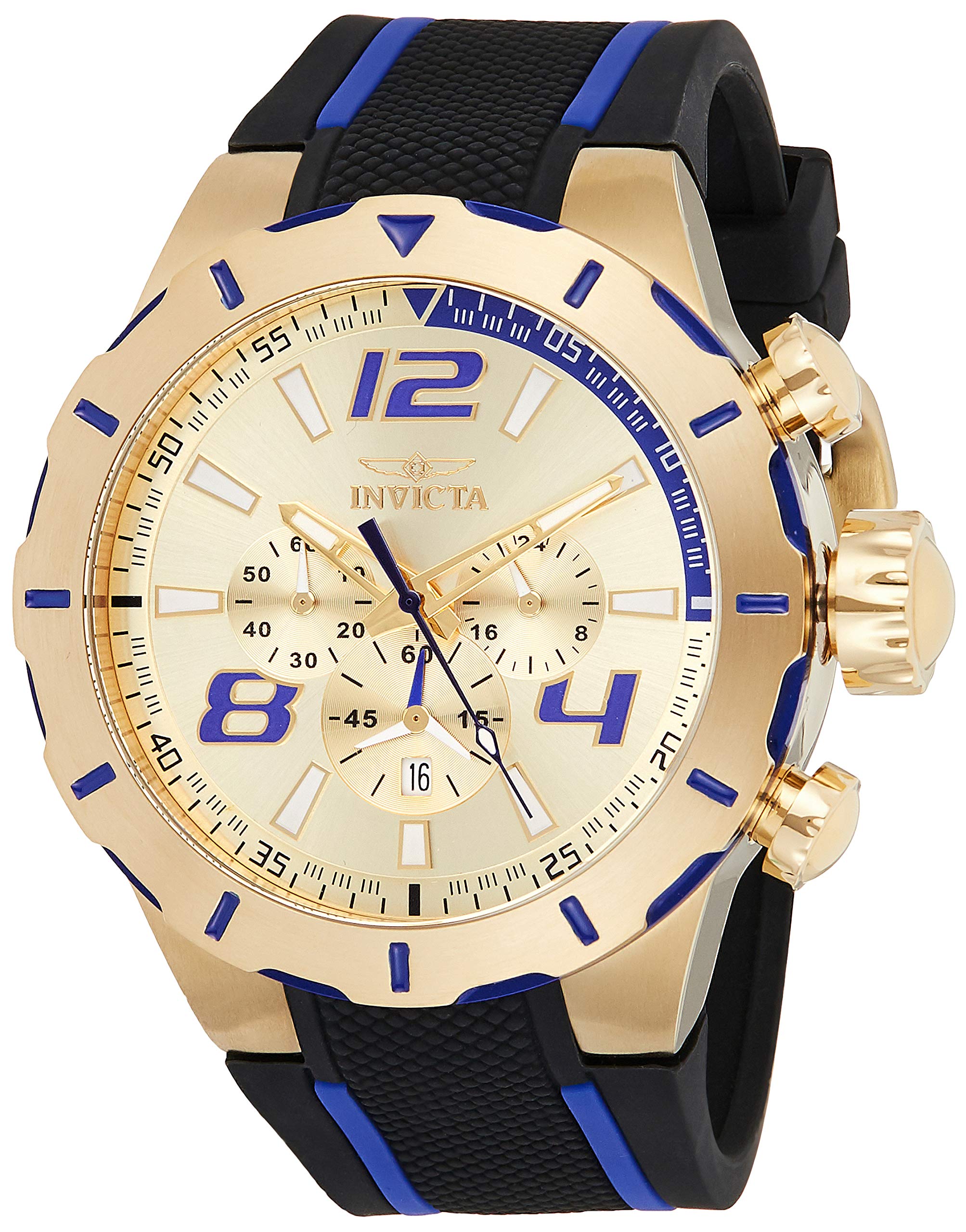 

Invicta Invicta 20107 S1 Rally Аналоговый дисплей Японский кварцевый черный часы мужские [предмет]