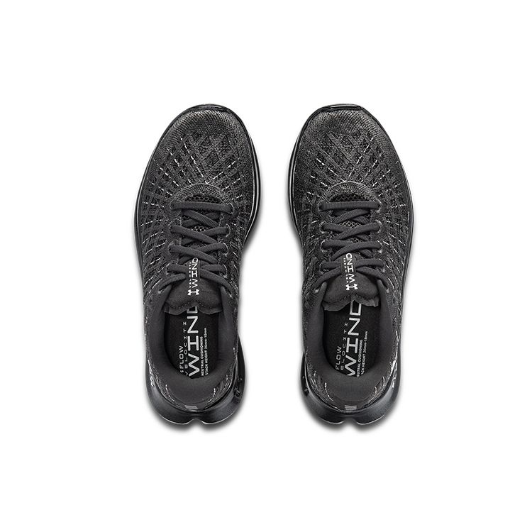 Under Armour Flow Velociti Wind Low Top Casual Running Shoes Women sneaker Coal Jade-Gray 3025222-103
