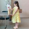 Girls' Summer Mesh Princess Dress