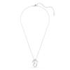 Swarovski Crystal Pearl Rhodium Necklace 5736247