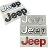 ABS Emblem Car Rear Trunk Badge Front Hood Sticker for Wrangler Compass Grand Cherokee Renegade JK JL Patriot Rubicon Decal
