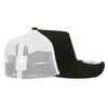 New Era 9FORTY Mesh Solid NewEra Baseball Cap with 99HeadwearShop One Size Fits All Men's Cap, Color, NE205, Sticker, Black/White Mesh, [Used]