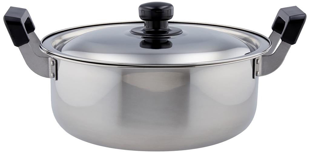 Pearl Metal Large with Pot IH NEW Danran Pot, Two-handled Pot, 26cm, Lid, Compatible, HB-1794