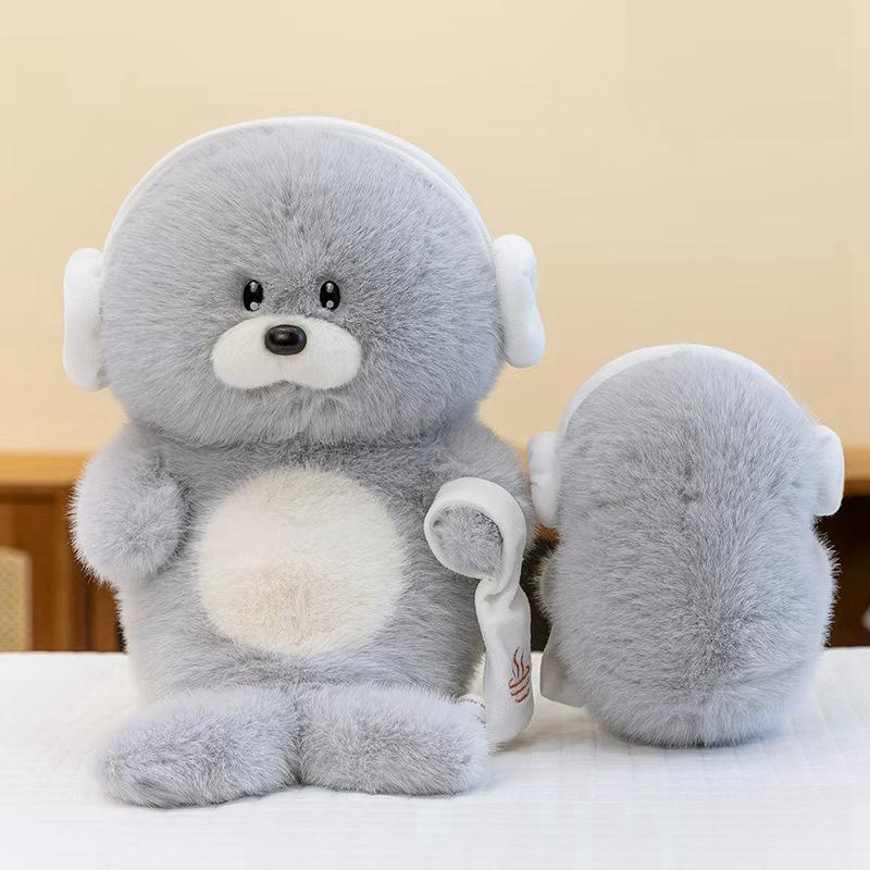 New Style Bathing Sea Lion Plush Doll Doll Cute Simulated Marine Animals Children's Pillow Girls Birthday Gift