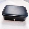 Portable Medium Jewelry Box with Anti-oxidation PU Leather Necklace and Earring Storage